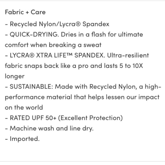 ATHLETA Tankini NWT Daybreak Tropic Triangle  Swim - Picture 6 of 12